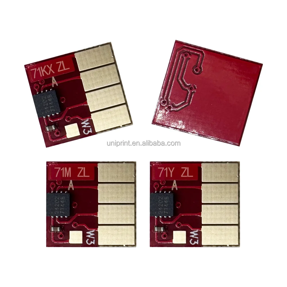 No.711 711XL Ink Cartridge Chip Compatible for Designjet T120 T130 T520 T530 T125 T525 Printer