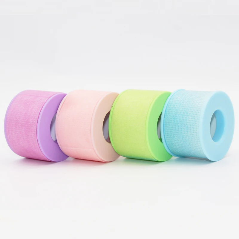 

Ballylashes Disposable Breathable eyelash tape for eyelashes Silicone Gel tape, Green