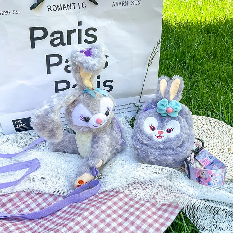 

Women Cute Doll Bag Star Delu Character Bag Plush Fashion Chest Bags With Adjustable Shoulder Strap, As picture