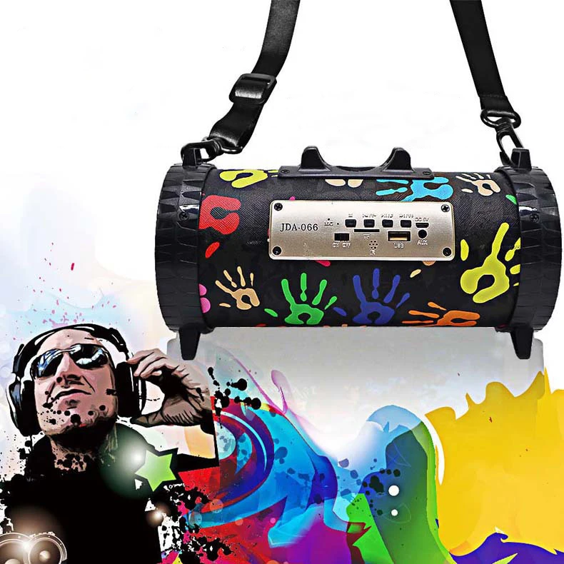 

Latest arrival mini wireless Portable Double woofer blue tooth speaker