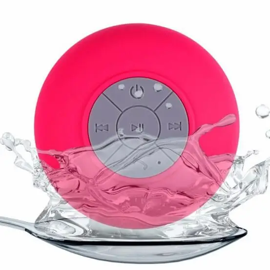 

Portable Rechargeable Wireless Mini Waterproof Sucker Shower Bluetooth Speakers, Customized color