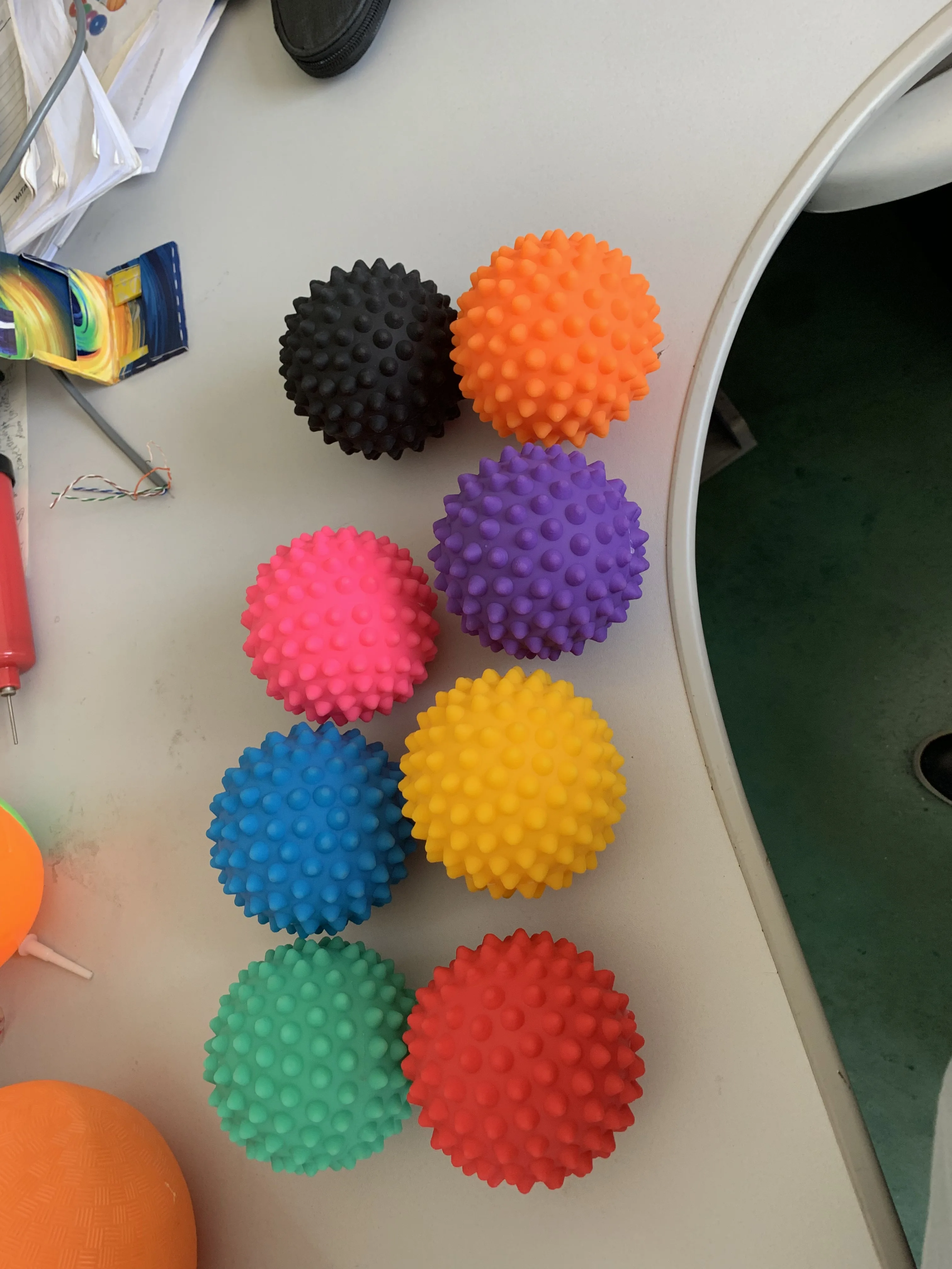 9.5cm 180g Bulk Pvc Spikey Back Massage Spiky Ball Buy Peanut Massage