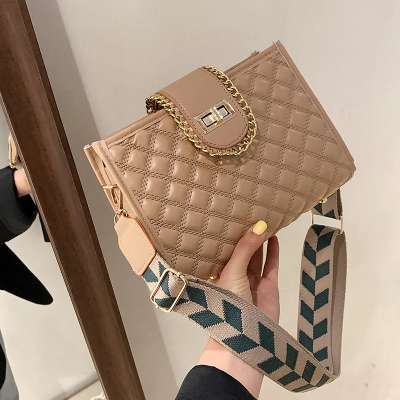 

Cute Chain Casual Ladies Woman PU Leather Handbag Shoulder Bags, Picture