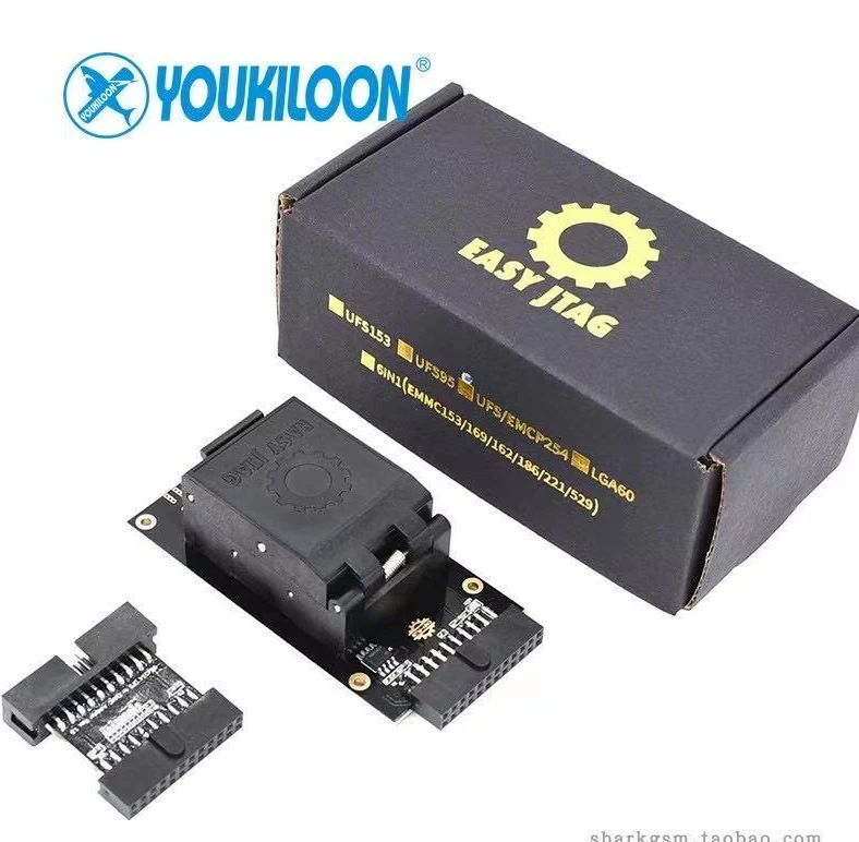 

ufs254 socket of easy jtag box for repair flash unlock