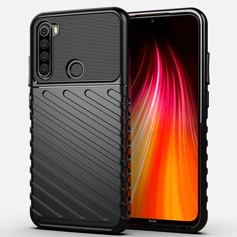 

China wholesale phone case TPU Silicone phone cover for Redmi note 8 mobile case