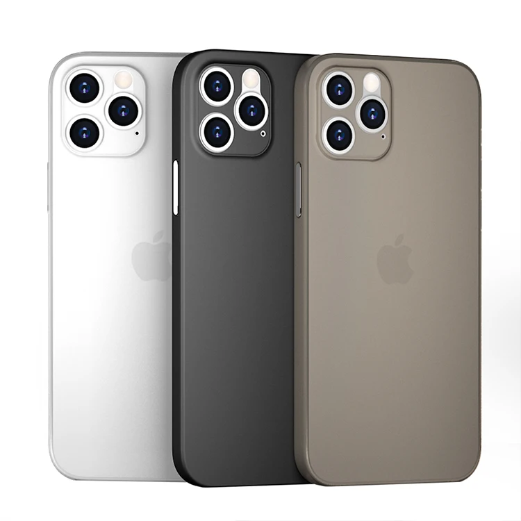 

Hot import mobile phone accessories for iPhone 12 matte case shockproof for iPhone 12 mini 12 pro max case, Frosted clear/grey/black/blue/green/red