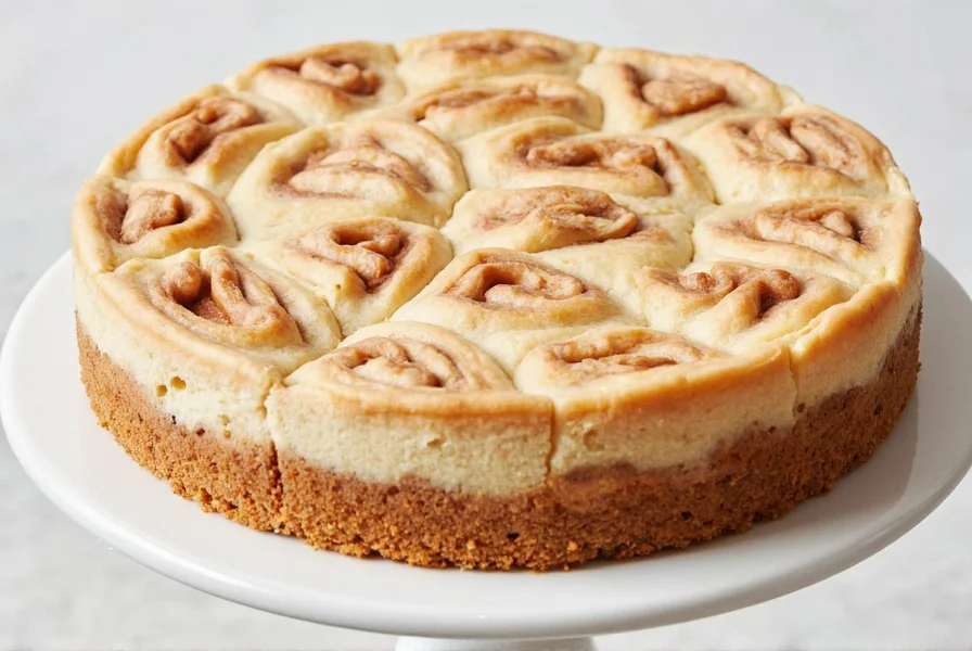 cinnamon roll honeybun cheesecake