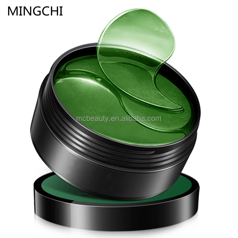 

Beauty anti wrinkle black eye mask, White