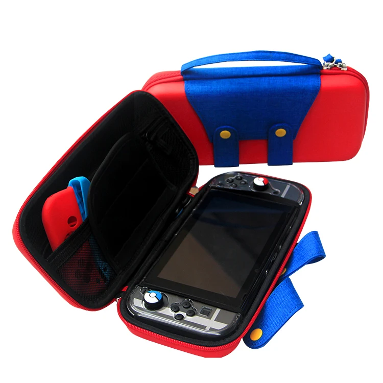 

Nintendo Switch Thumb Grip Mario Carry Case Set Game Storage Accessories Nintendo Switch Mario Bag Set for Nintendo Switch