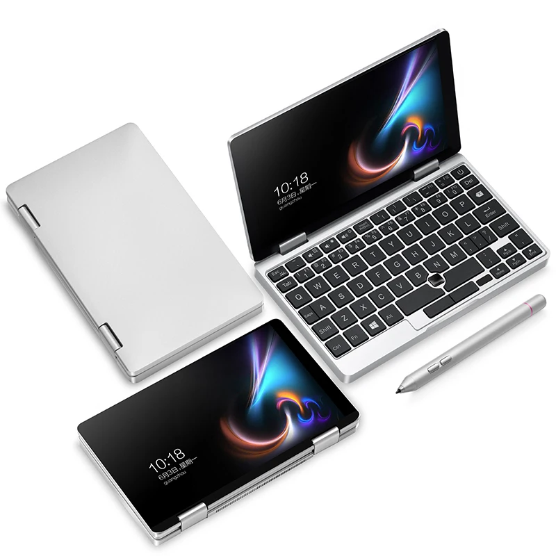

One Netbook One Mix 1S Yoga Pocket Laptop 7 inch IPS 1920*1200 Intel Celeron 3965Y Gamepad Game Player Win 10 8GB RAM 128GB SSD