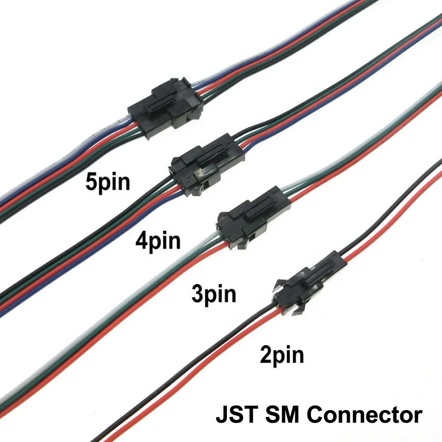 

3 Pin LED Connector PCB to Wire COB LED Connector Waterproof LED Connector With Wire Free Soldering