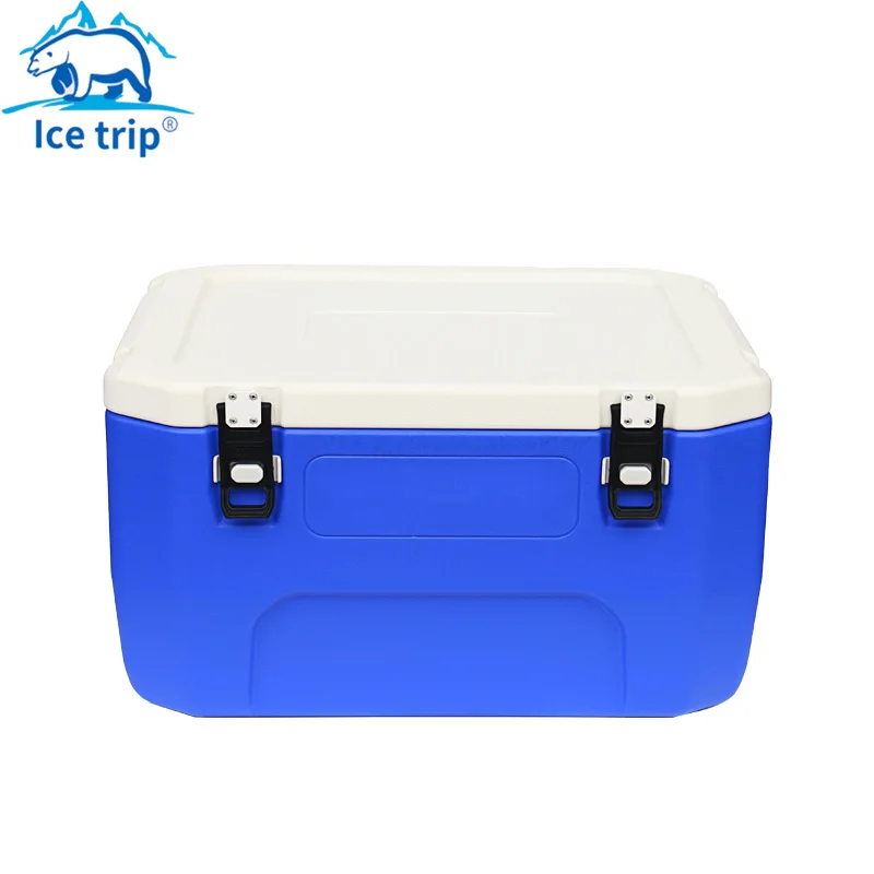 

Wholesale large 95kpa fishing transport big ice cooler lunch box for hotels, Blue