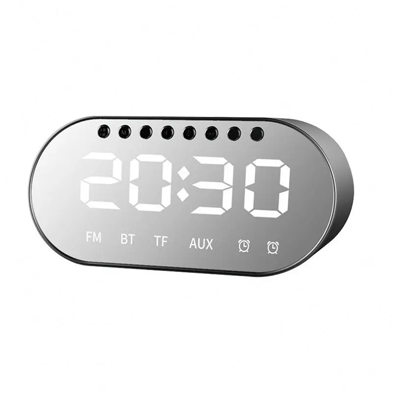 

multi-function portable speaker ,NAYay outdoor clock wireless speakers, Black