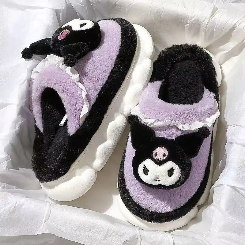 

2024 High Quality cute Soft Plush Toys Girls Women Slipper Warm Winter Indoor Slippers