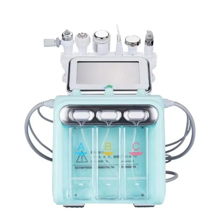 

Micro-touch Hydracare Top Quality Low Price 6 In 1 Hydra Skin Care Products Multi-functional Beauty Equipment facial machine, White
