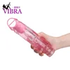 Rubber Female Vagina G-Spot Vibrator Jewelry dildo Plastic Penis Toys big dick dildo for women