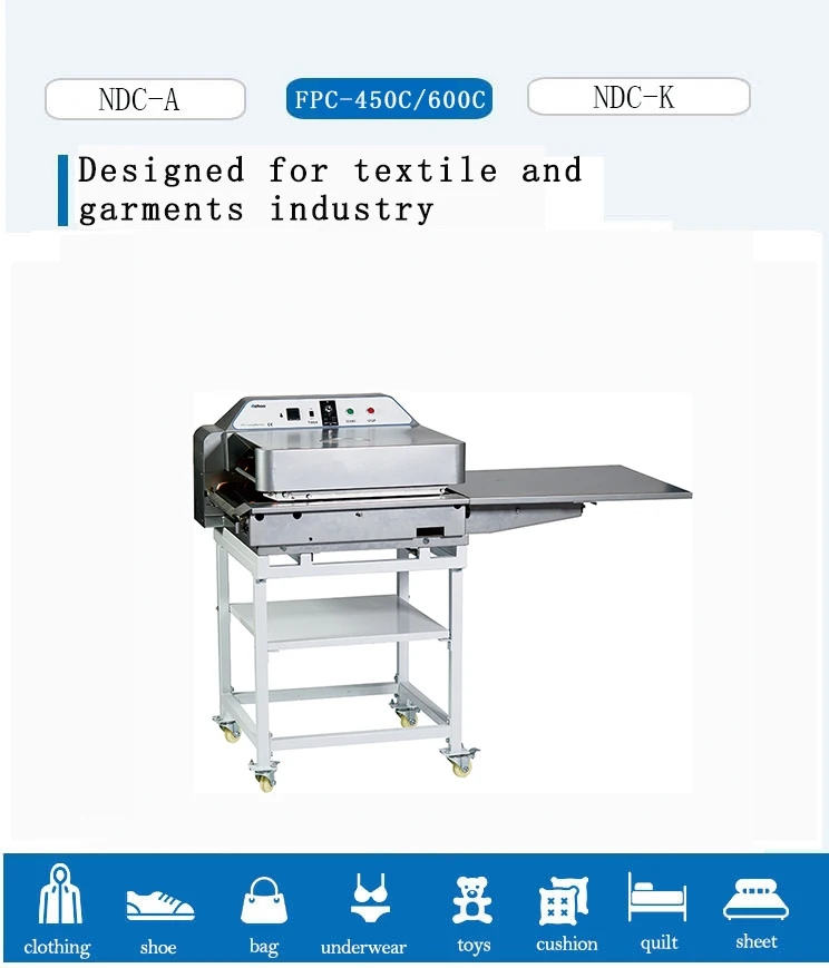 FPC-450 Certificated manufacture Fusing Press Machine fusing machine in Other Apparel Machines for mask