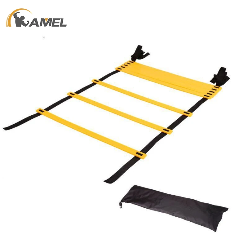

Fitness Agility Football Training Ladder Jumping Speed Agile Training Ladder Yellow Custom Red Customized Logo Nylon