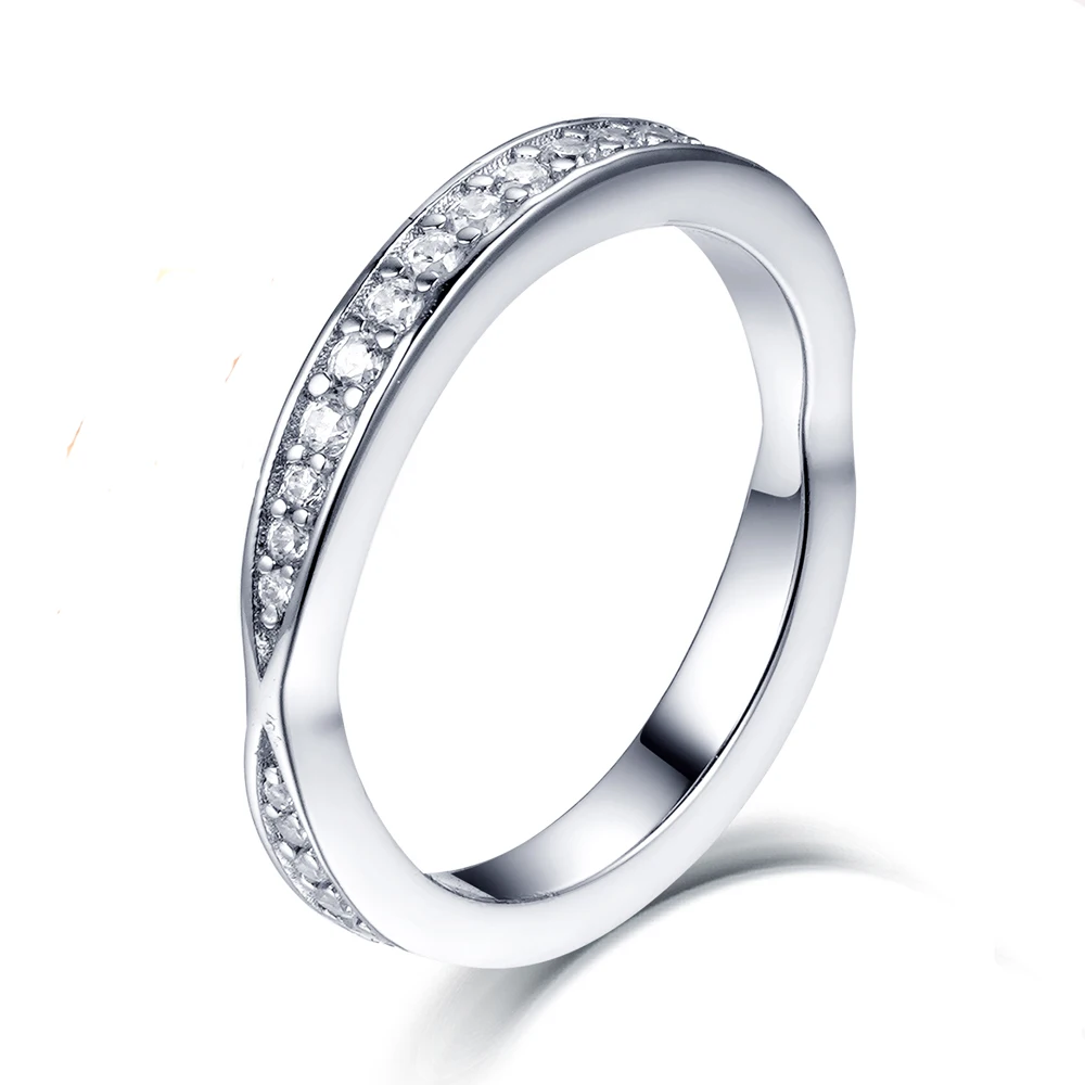 

Tonglin New Fashion jewellery rings Manufacturer Cubic Zirconia Women Ring Sterling S925 Silver Wedding Ring