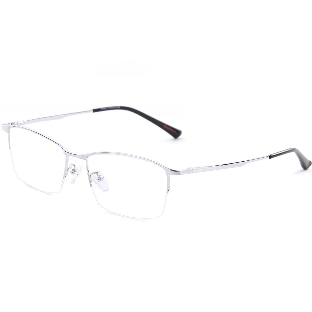 

SKYWAY Brand Designer Men Silver Titanium Eyeglass Frames Super Light Best Quality Titanium Eyeglasses Spectacle