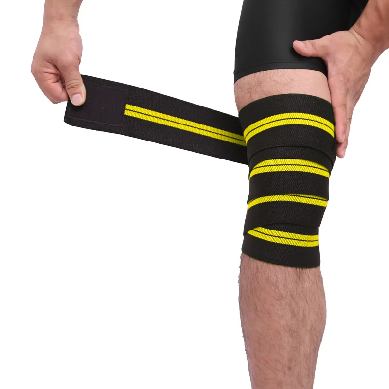 

Knee Brace Belt Used in The Gym For Squats Knee Support Knee Guards Bandage