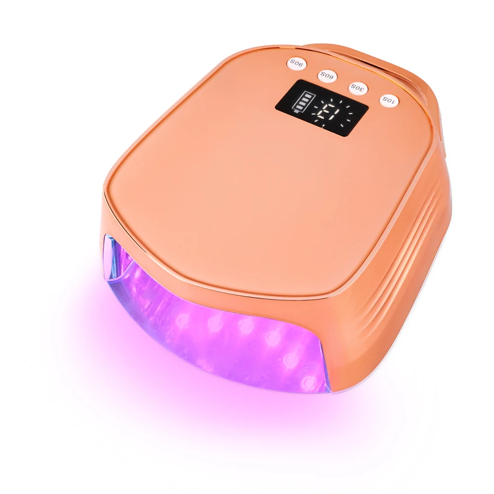 

New Arrival 96W Sun Uv Led Nail Dryer Professional Curing Gel Polish Cordless Rechargeable Nail Lamp With Automatic Induction