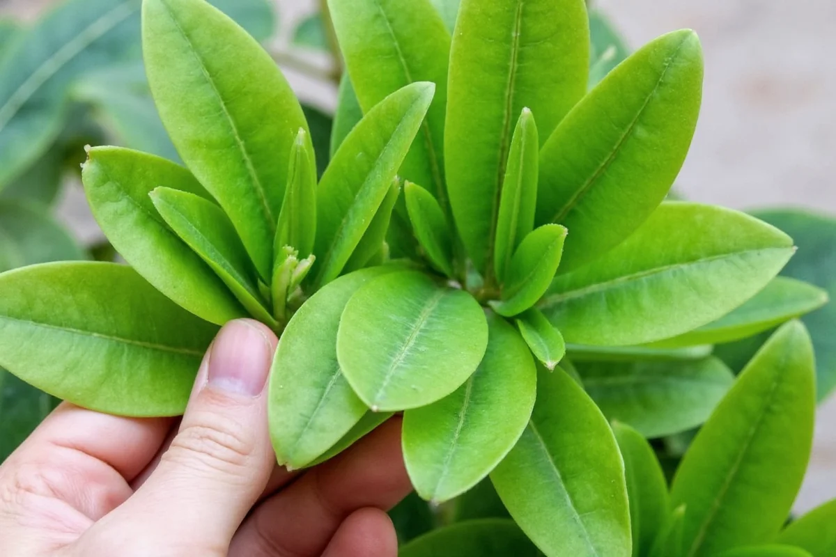 how to propagate rubber plant from leaves