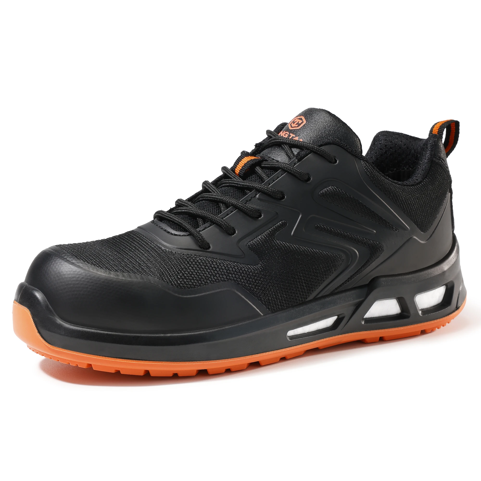 GUYISA OEM Anti-static ESD Unisex Safety Work Industrial Lightweight Safety Shoes with Steel Toe  for Four Season