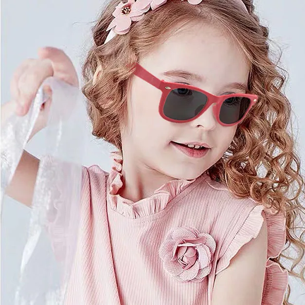 

High quality new material popular eco wheat straw children sunglasses cute kids sunglasses