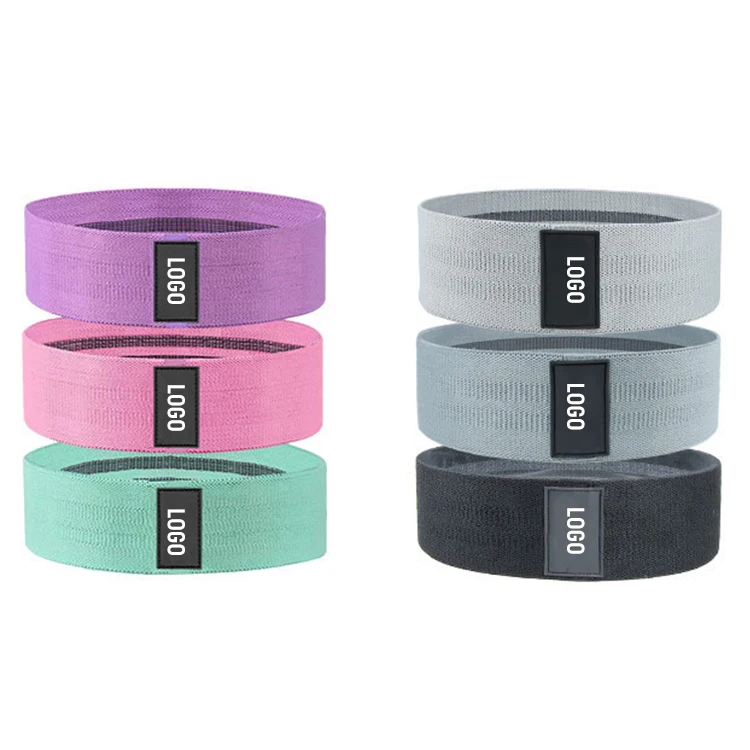 

Amazon's best-selling Custom logo Hip Strength Training Fabric Hip Belt Home Fitness Hip Ring Wide Anti-Slip Exercise Resistance, Customized color