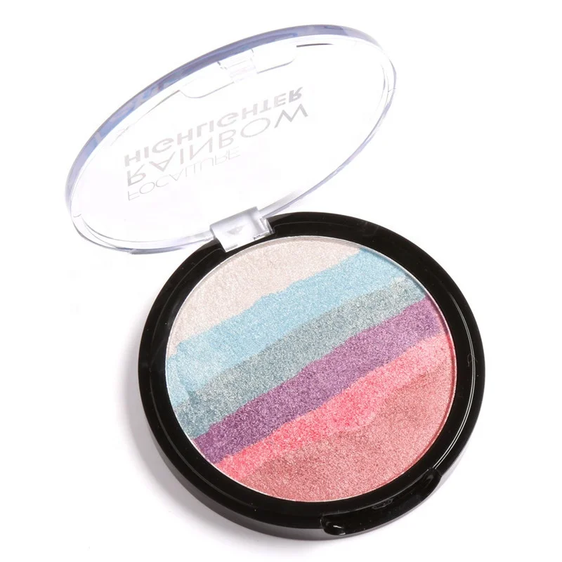 

Focallure Makeup Cosmetic Highlighter 6 Color Shimmer Powder Contour Eyeshadow Blush