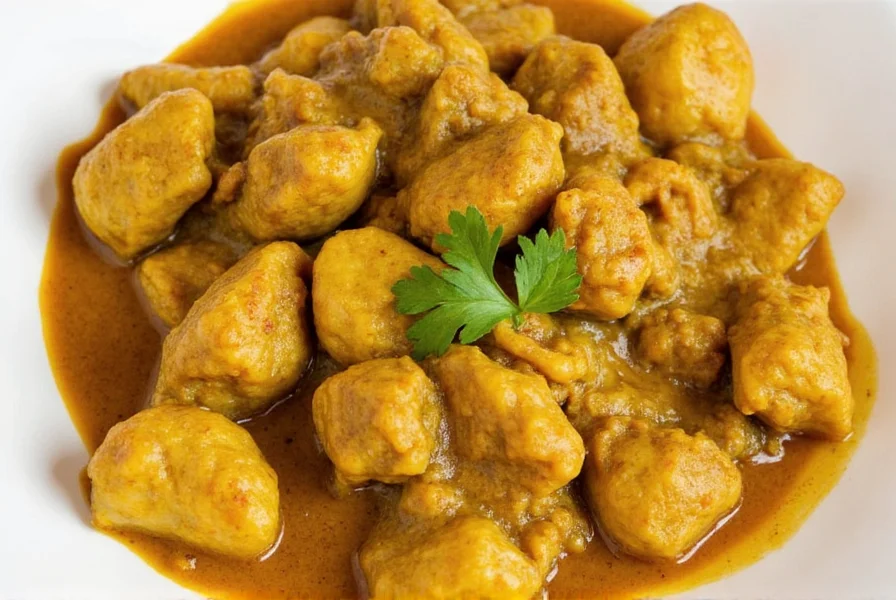 Comparison chart of Indian, Thai, Japanese, and Trini curries