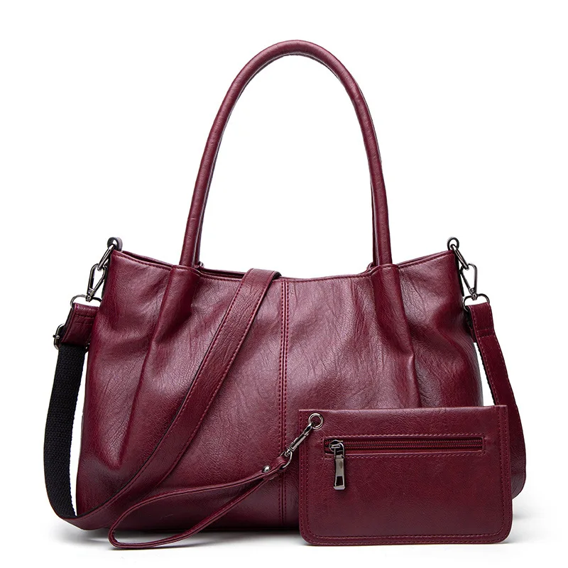 

Hot designer bags handbags women famous brands leather crossbody bag women large tote bag wallets leather woman ladies purse, Red,blue,black,champagne