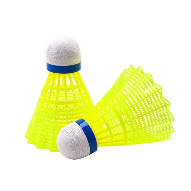 

Wholesale cheap price club training sports nylon badminton shuttlecocks, Customized