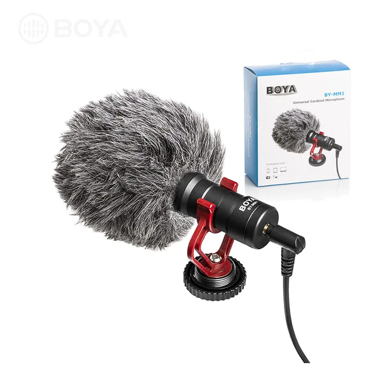 

Cardioid Microphone For Camera Boya BY-MM1