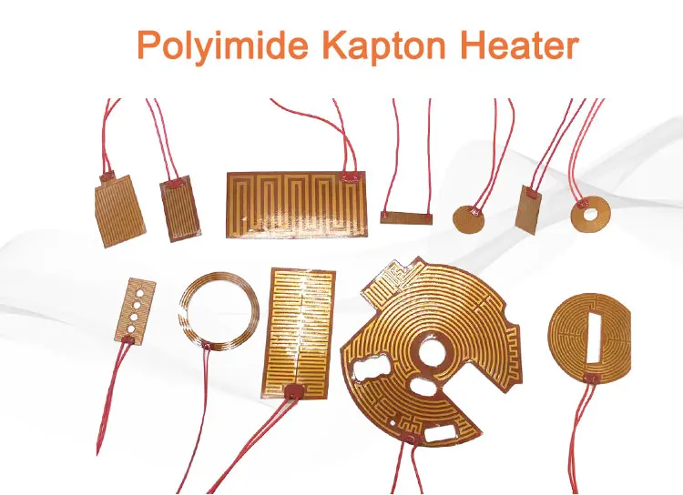 24v 500w Pi Heater Polyimide Foil Thermofoil Heaters For 3d Printer