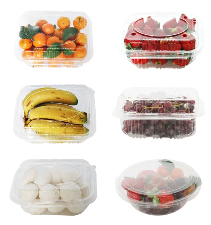 Biodegradable Pla Clamshell Fruit Container Buy Pla Clear Containers