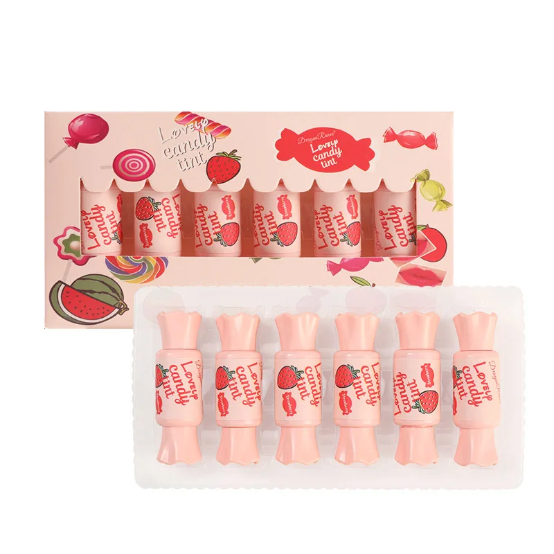 

Factory direct sales 6 colors toot lip moisturizing lip gloss oily lipgloss water bright full lip glaze