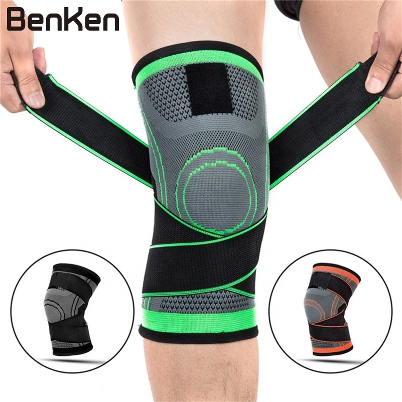 

Benken Custom Adjustable Knee Pads Compression Sleeve Knee Brace Support