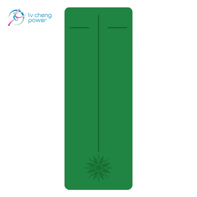 

PU Yoga Mat High Density Durable Waterproof Eco-friendly Natural Rubber Yoga Mat