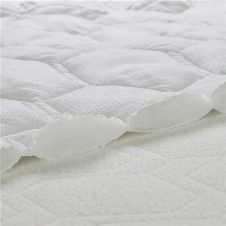 
waterproof Quilted Cal King Size Mattress Pad Cover with zipper 