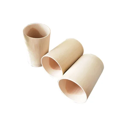 Bamboo cup from nature Natural color beer cup handicraft cup bamboo products