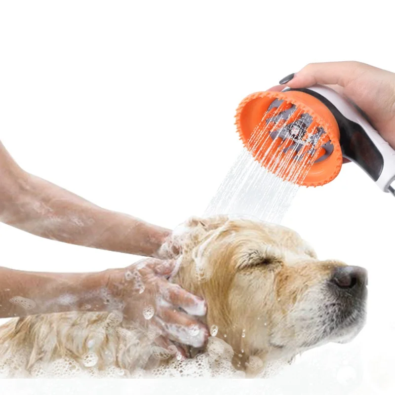 

2023 Newest Pet Bathing Tool/dog Shower/massage Brush Pet Shower Sprayer Massage Brush Pet Grooming Tool