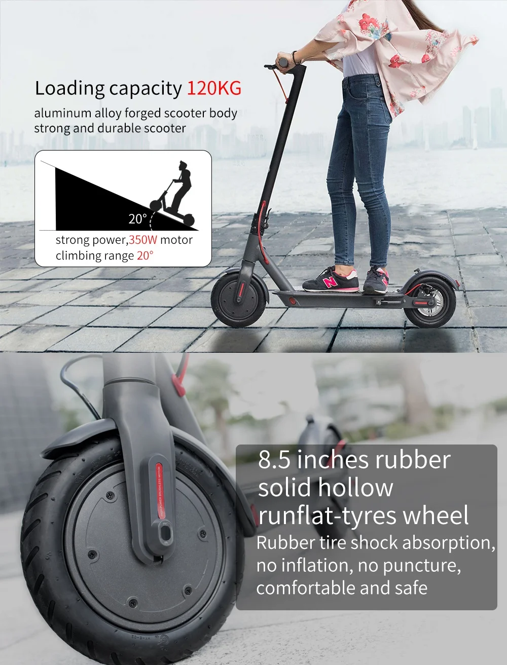 
2020 popular EU warehouse stock CE RoHS M365 AOVO PRO scooter 10.5ah 36v 350w cheap electric scooters 