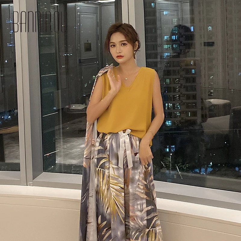 

Wholesale Women Underwear Sets Pajamas Autumn Printed Pyjamas Set Female Night Suits 4 Piece