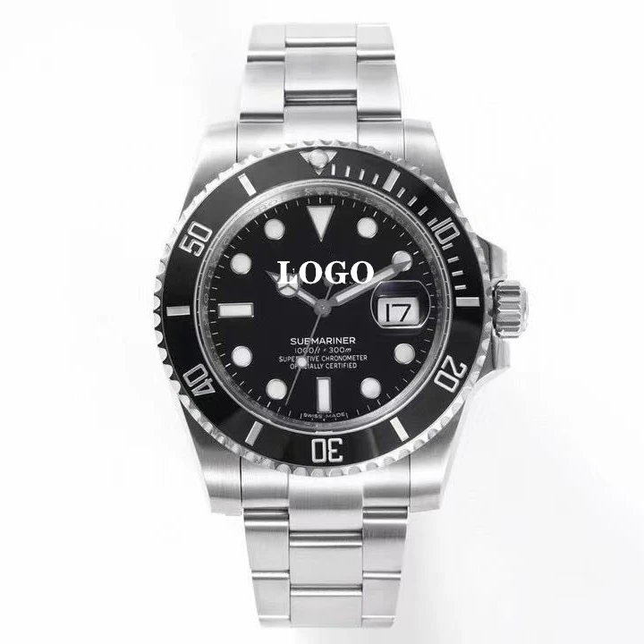 

Diving Luxury Sports High-End NOOB Watch 904L Steel Super ETA 3135 Movement Hulk Submarine Rolexables Watch