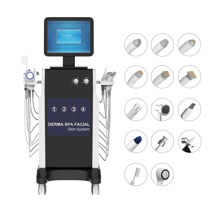 

15 in 1 Diamond Peeling and h2o2 Hydra Hydro Water Jet Aqua Facial Facials Care Microdermabrasion Water Dermabrasion Machine