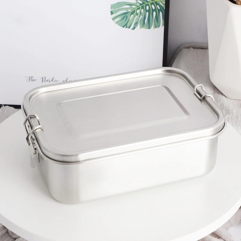 

lunch box leakproof bento stainless steel lunch box leak proof with compartment stainless steel mess tin
