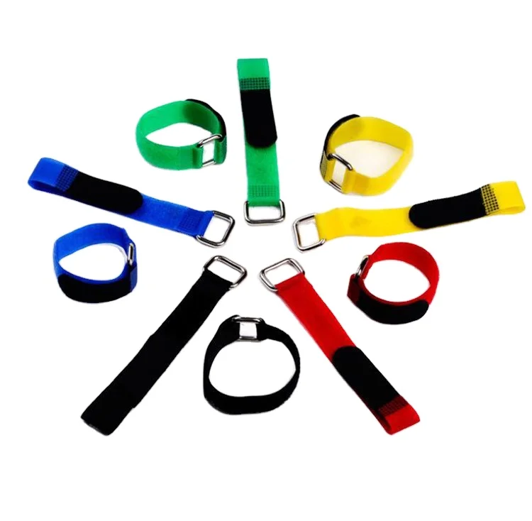 

Custom Printed Logo Small Eastic Adhesive Tape Hook and Loop Watch Strap Hand Band