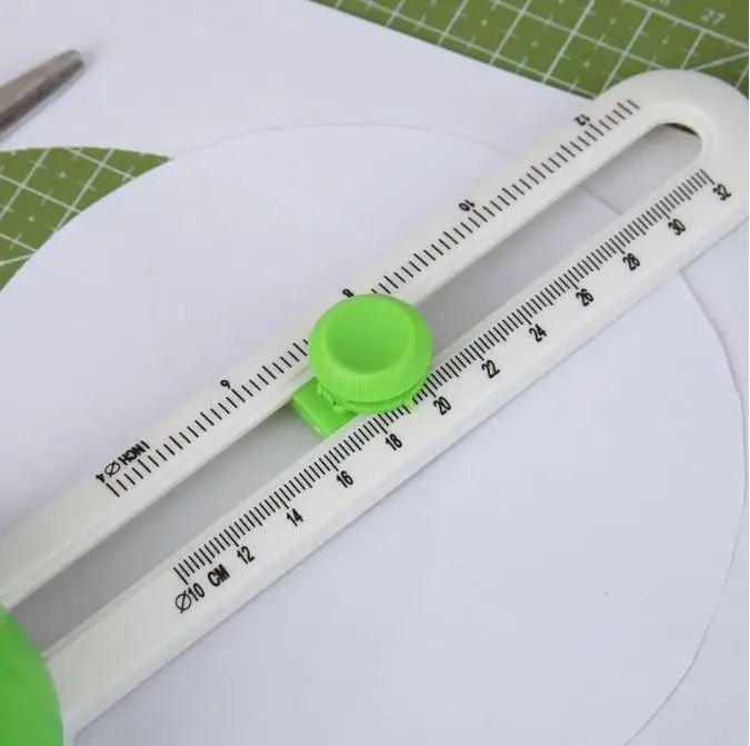 Round Cutting Knife Model Patchwork Compass Circle Cutter Circular Paper Scrapbooking Cards Cutters simple paper-cutting knife